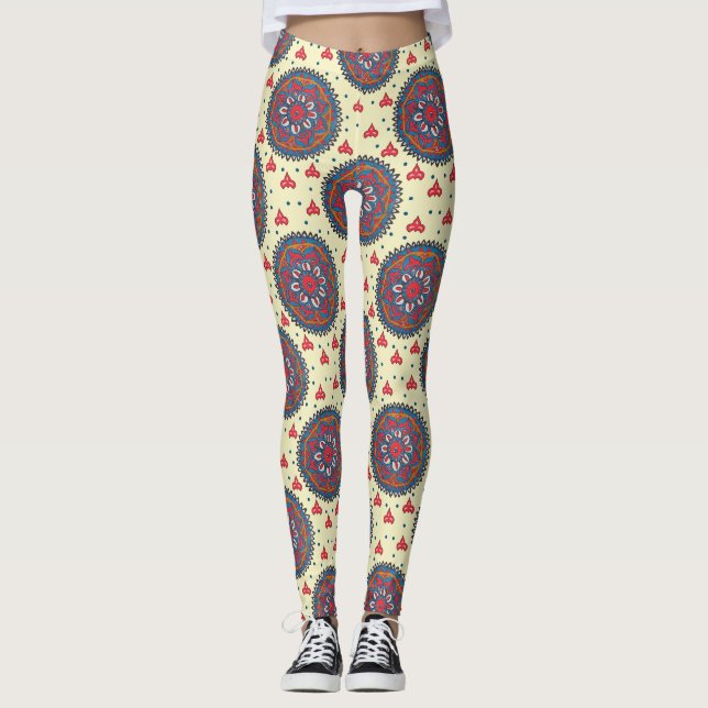 beautiful allover design leggings (Front)