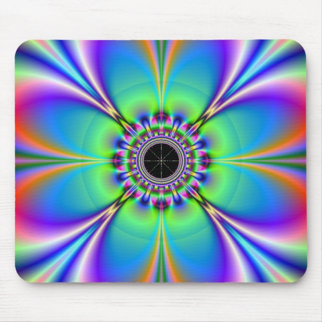 Beautiful Aloha Floral Mousepad (Front)