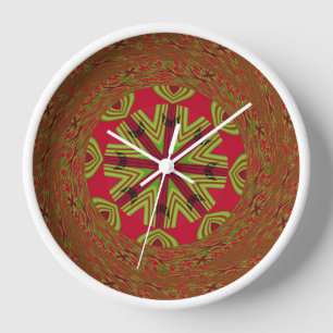 Beautiful Amazing Africa can Traditional Design Clock
