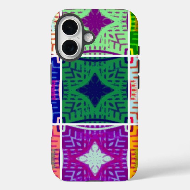 Beautiful Amazing African Chequered  Print pattern Case-Mate iPhone Case (Back)