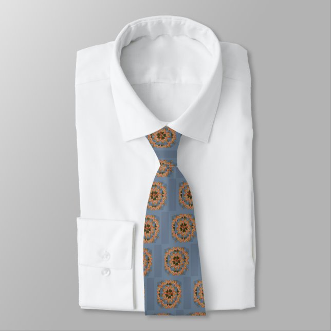 Beautiful amazing African colourful Giraffe blank Tie (Tied)