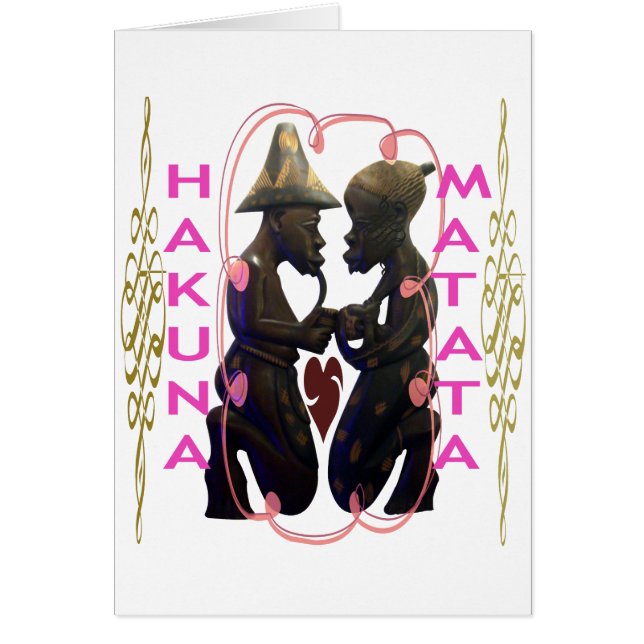 Beautiful  Amazing African Couple: A Romantic Art (Front)