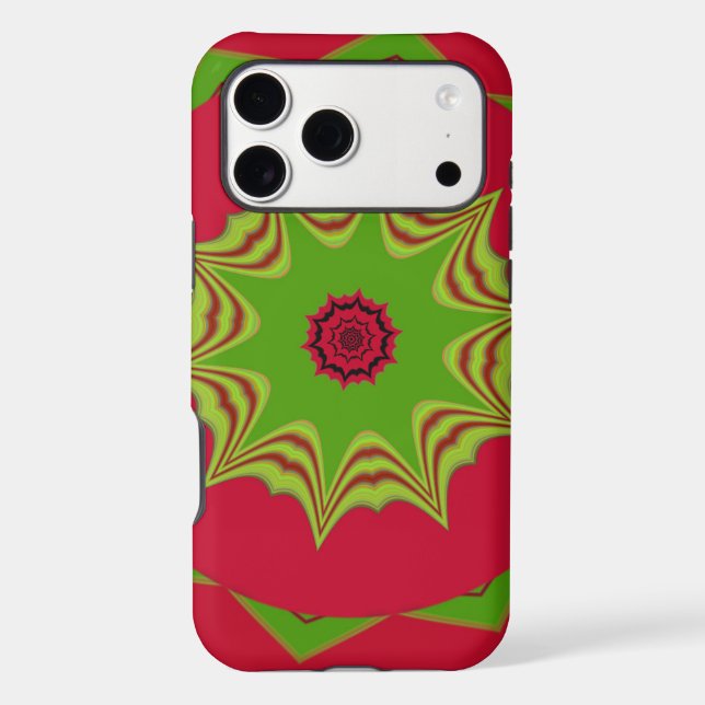 Beautiful amazing  African ethnic tribal red  Art (Back)