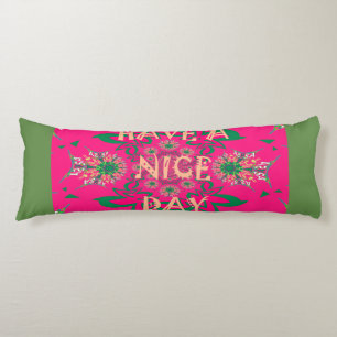 Beautiful amazing African feminine lovely design Body Pillow