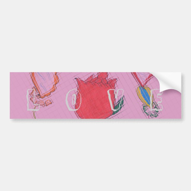 Beautiful amazing Bumper Sticker (Front)