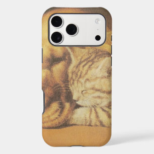 Beautiful Amazing Cat and Dog Cuddling Art Print