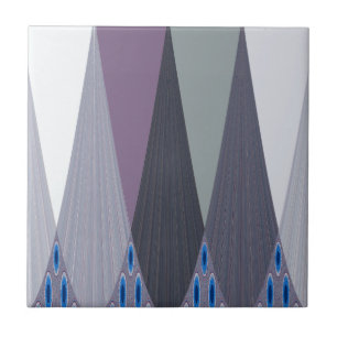 Beautiful Amazing Chevron Design Art Print Tile