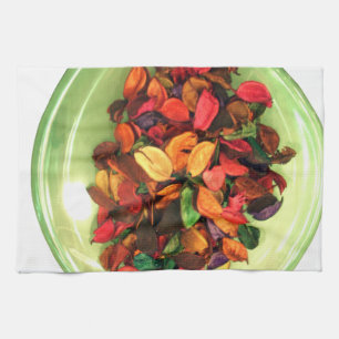 Beautiful amazing colourful rose design kitchen towel