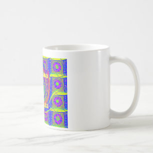 Beautiful Amazing Colourful  Whirl Vector Geometri Coffee Mug