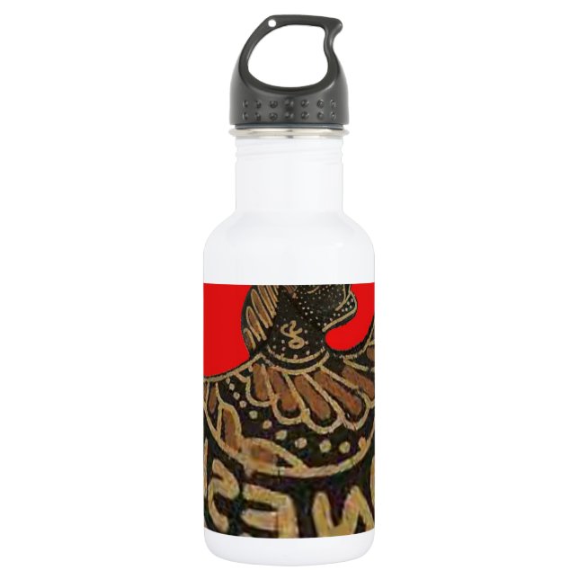Beautiful amazing customizable Trendy Art Design  532 Ml Water Bottle (Front)
