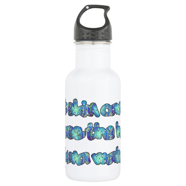 Beautiful amazing customizable Trendy Art Design  532 Ml Water Bottle (Front)