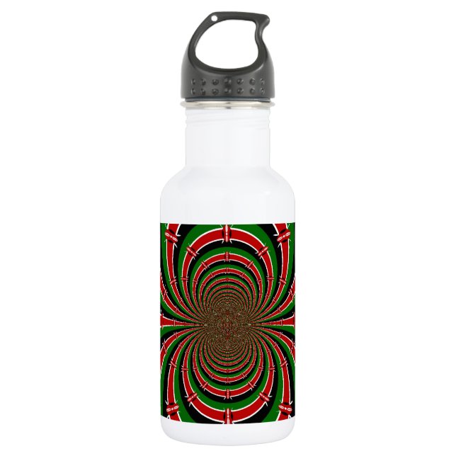 Beautiful amazing customizable Trendy Art Design  532 Ml Water Bottle (Front)