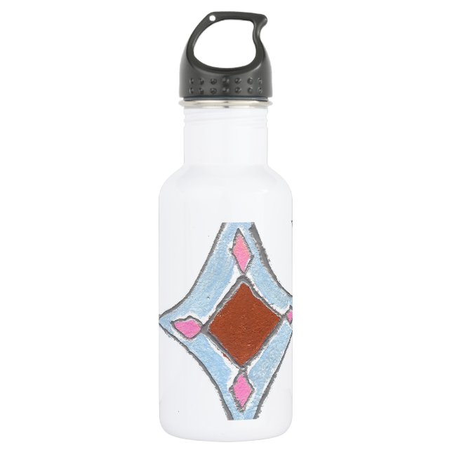 Beautiful amazing customizable Trendy Art Design  532 Ml Water Bottle (Front)