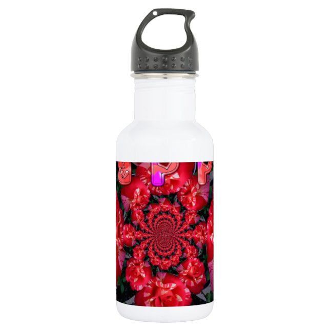 Beautiful amazing customizable Trendy Art Design  532 Ml Water Bottle (Front)