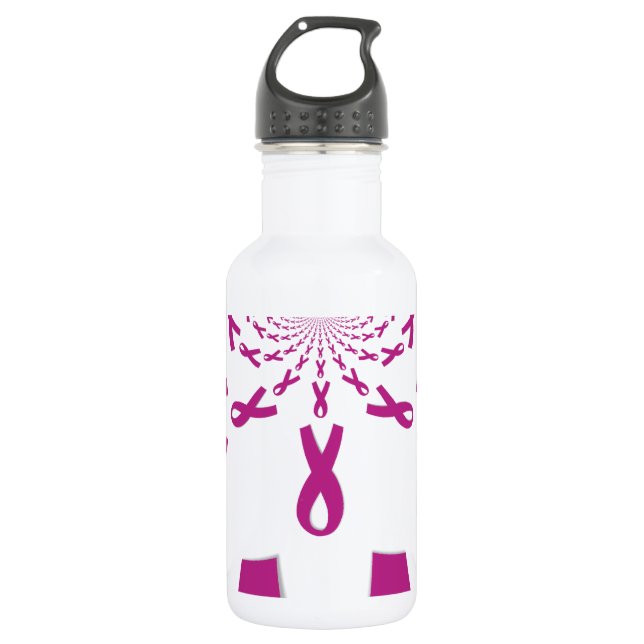 Beautiful amazing customizable Trendy Art Design  532 Ml Water Bottle (Front)