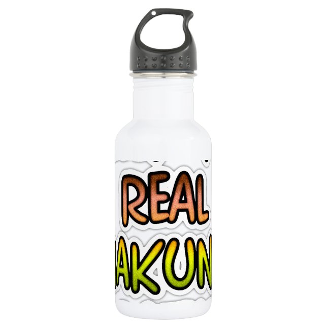 Beautiful amazing customizable Trendy Art Design  532 Ml Water Bottle (Front)