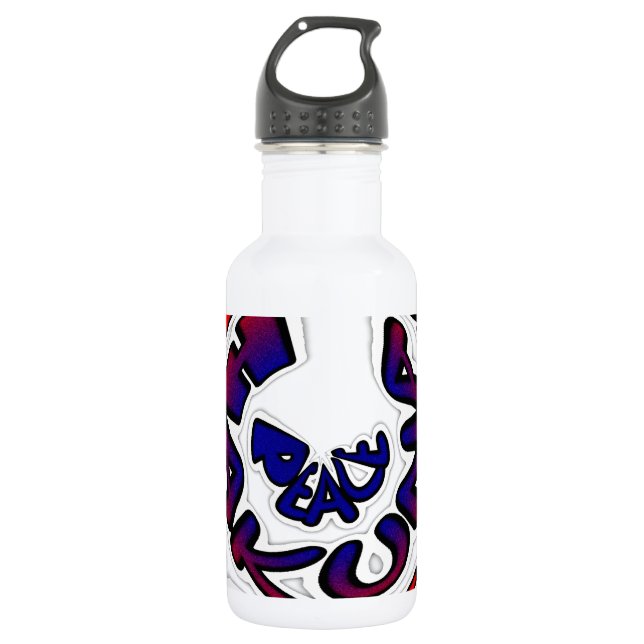 Beautiful amazing customizable Trendy Art Design  532 Ml Water Bottle (Front)