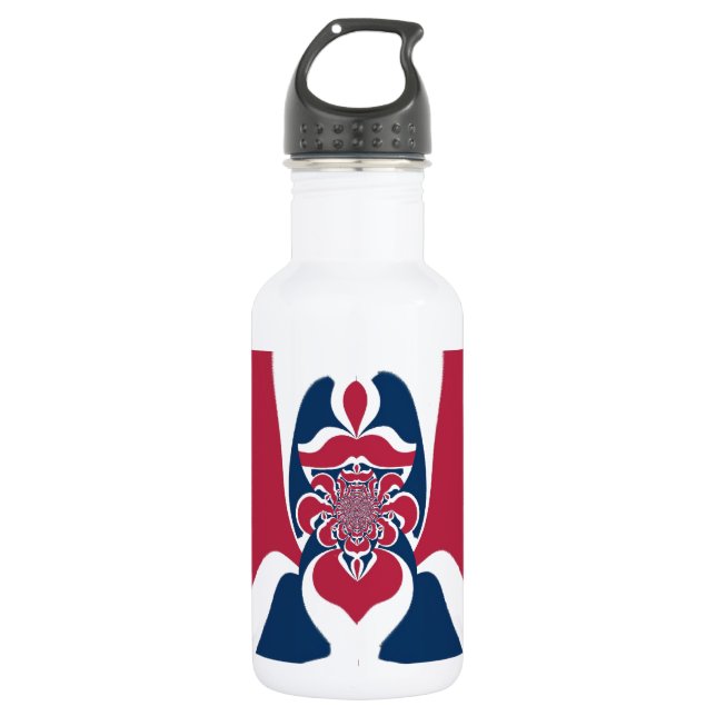 Beautiful amazing customizable Trendy Art Design  532 Ml Water Bottle (Front)