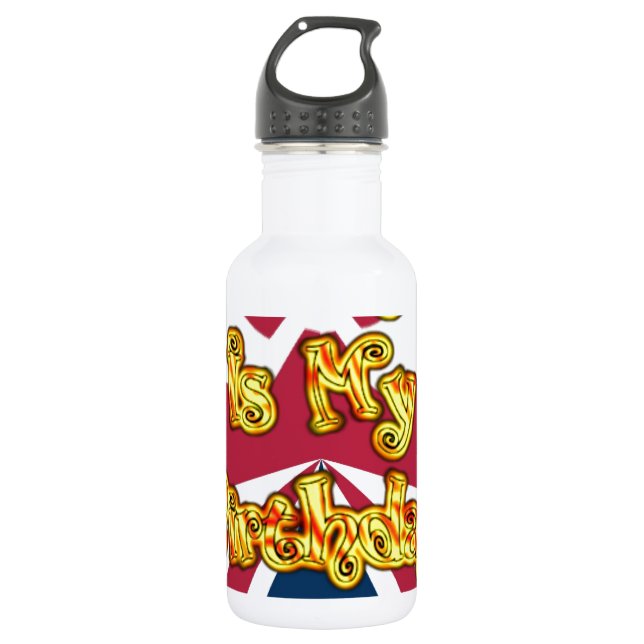 Beautiful amazing customizable Trendy Art Design  532 Ml Water Bottle (Front)