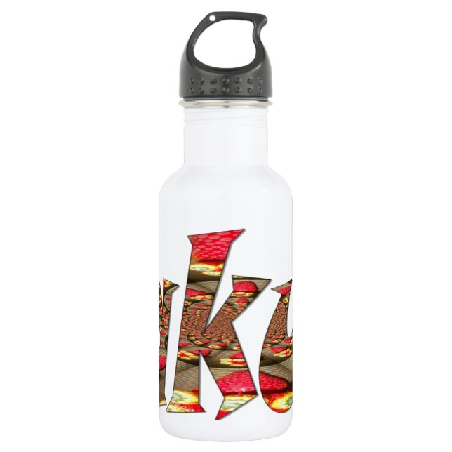 Beautiful amazing customizable Trendy Art Design  532 Ml Water Bottle (Front)