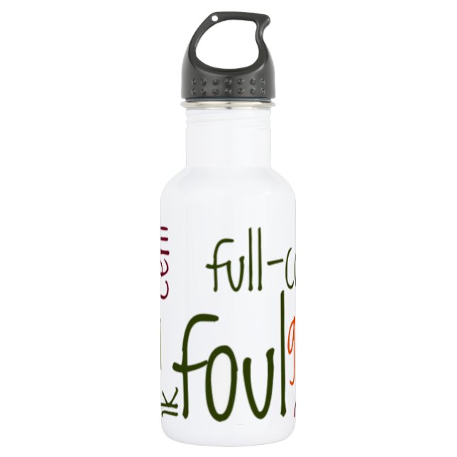 Beautiful amazing customizable Trendy Art Design  532 Ml Water Bottle (Front)