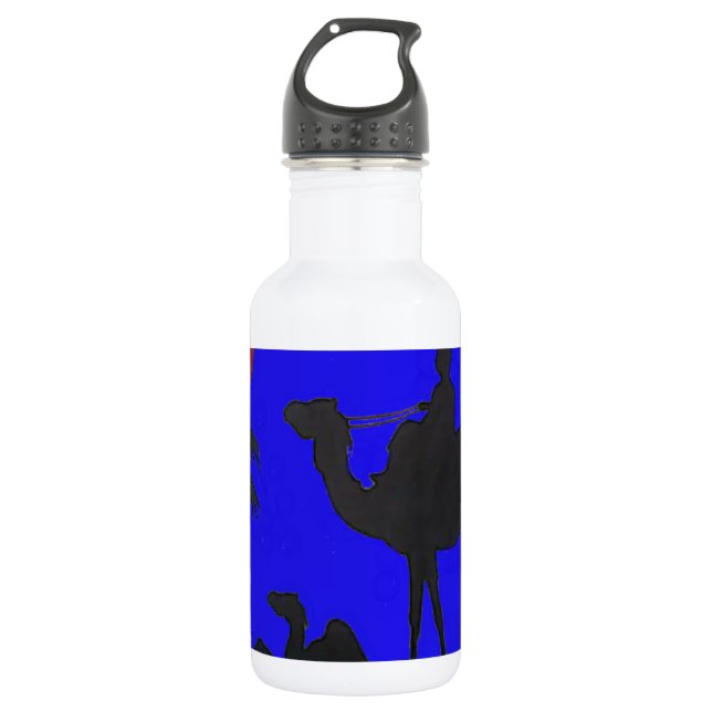Beautiful amazing customizable Trendy Art Design  532 Ml Water Bottle (Front)