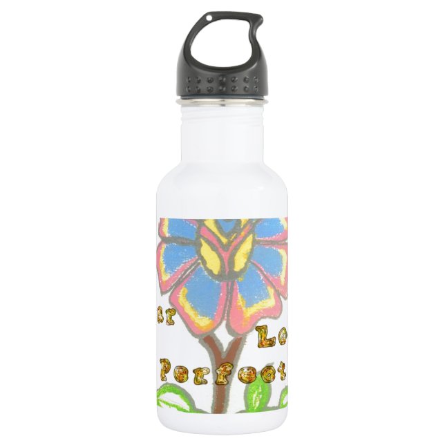 Beautiful amazing customizable Trendy Art Design  532 Ml Water Bottle (Front)