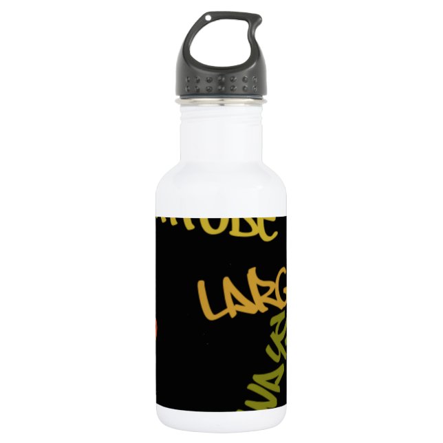 Beautiful amazing customizable Trendy Art Design  532 Ml Water Bottle (Front)