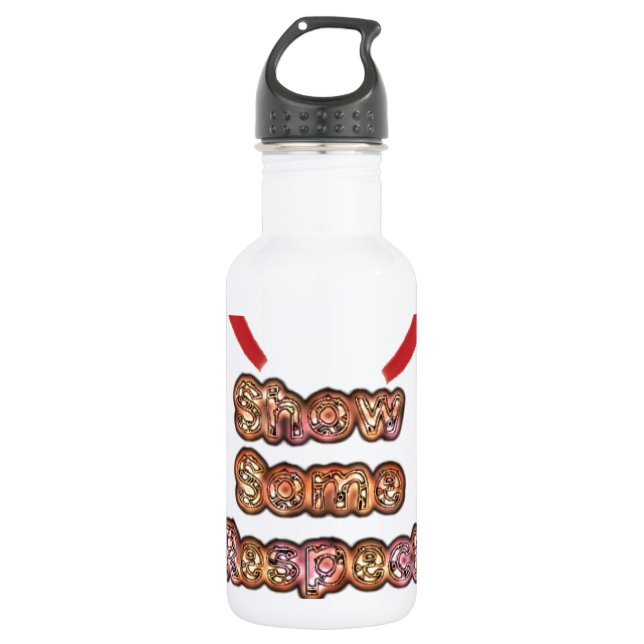 Beautiful amazing customizable Trendy Art Design  532 Ml Water Bottle (Front)