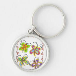 Beautiful amazing Cute Butterfly Art: Perfect Gift Keychain