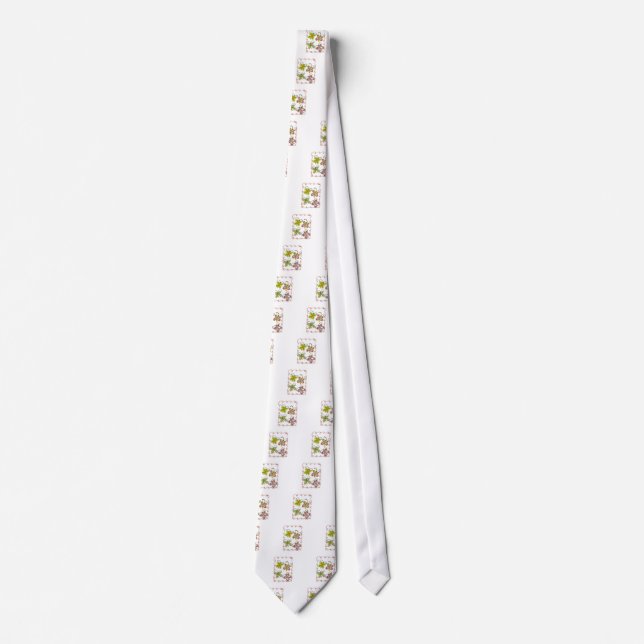 Beautiful amazing Cute Butterfly Art: Perfect Gift Tie (Front)