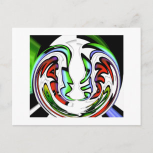 Beautiful Amazing Design Have a Nice Day Colourful Postcard