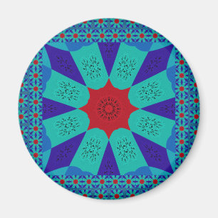 Beautiful Amazing Egyptian Feminine Design Color Magnet