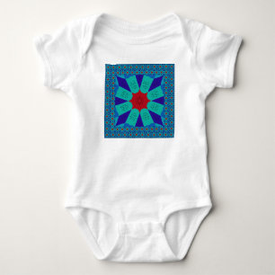 Beautiful Amazing Egyptian  Feminine Design Colour Baby Bodysuit