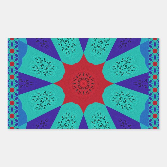Beautiful Amazing Egyptian  Feminine Design Colour Sticker (Front)
