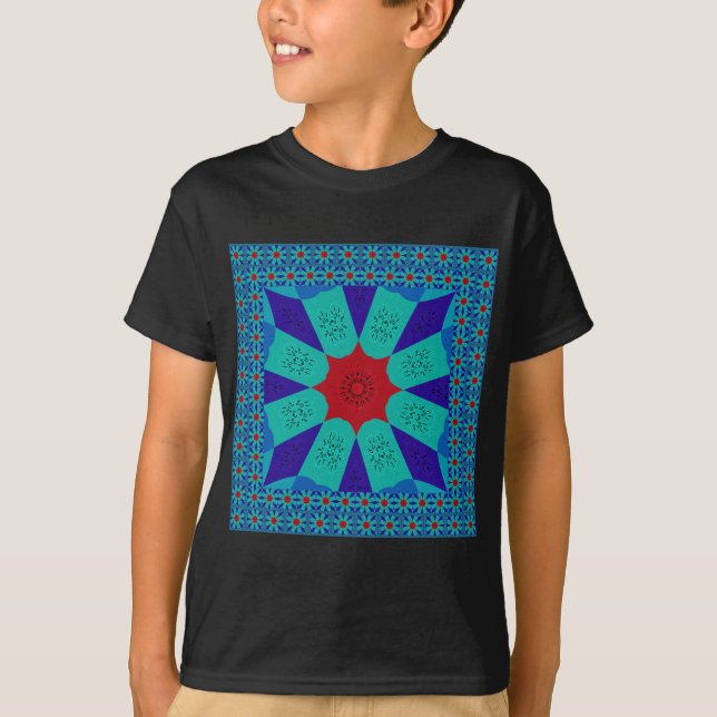 Beautiful Amazing Egyptian  Feminine Design Colour T-Shirt (Front)