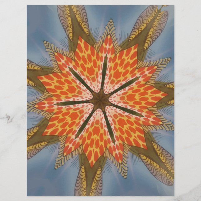 Beautiful amazing feminine African Design animal (Front)