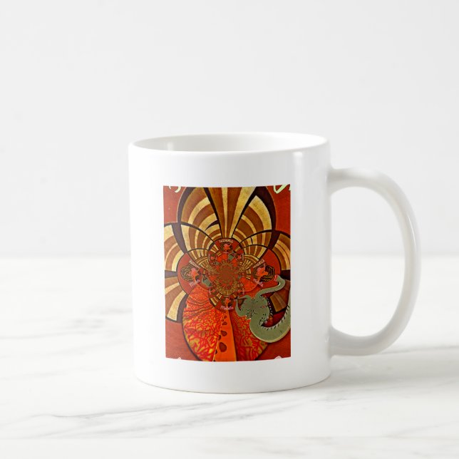 Beautiful Amazing Giraffe  love safari animals  Coffee Mug (Right)