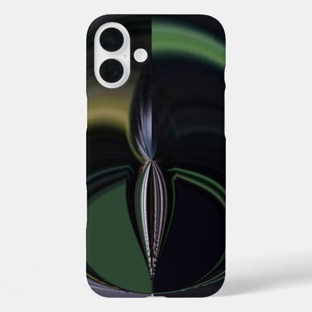 Beautiful Amazing Green Aurora Texture Art Design Case-Mate iPhone Case (Back)