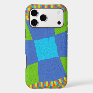 Beautiful Amazing Green Blue Cyan Art Print Design