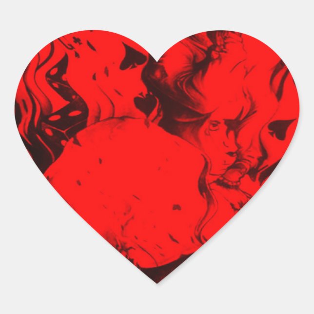 Beautiful amazing latest online quality Skeezers a Heart Sticker (Front)