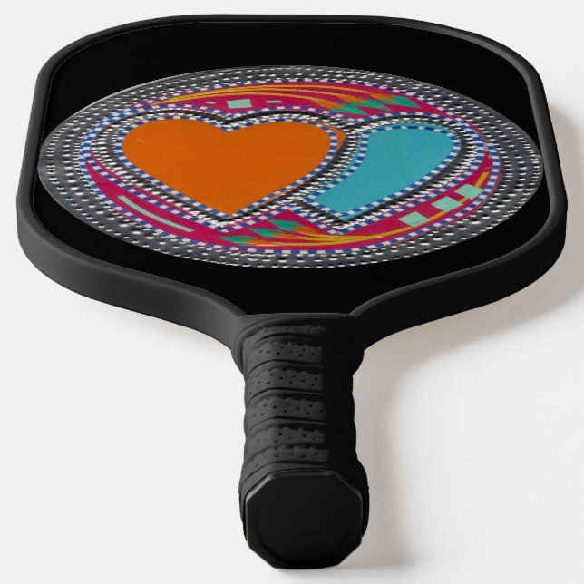Beautiful amazing Love all to save all hearts  Pickleball Paddle (Laydown)