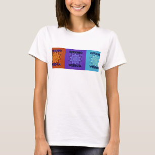 Beautiful Amazing  Lovely Pop Art Print: Enriched  T-Shirt