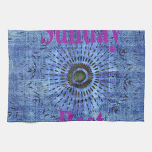 Beautiful Amazing Modern Denim Design: Sunday Best Kitchen Towel