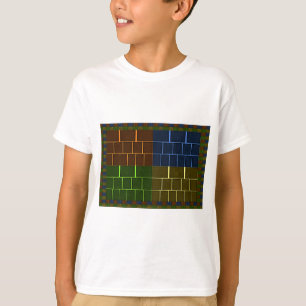 Beautiful Amazing Rainbow Colour Geometrical Desig T-Shirt