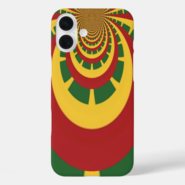 Beautiful Amazing Rasta Colours Art Print Case-Mate iPhone Case (Back)