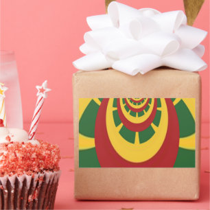 Beautiful Amazing Rasta Colours Art Print Sticker