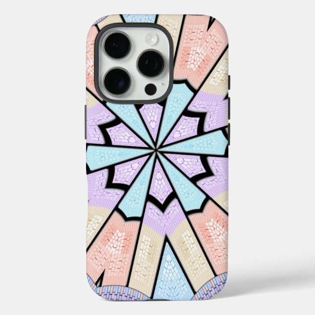 Beautiful Amazing Soft Pastel Geometric Art Print  Case-Mate iPhone Case (Back)