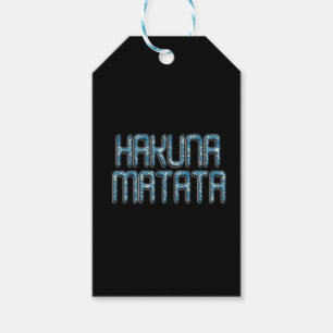 Beautiful amazing Swahili text quote design Gift Tags