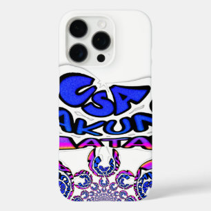 Beautiful Amazing USA Fun Text Art Pattern Design iPhone 16 Pro Case
